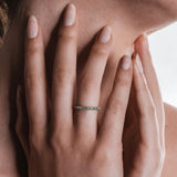 The Infinite Morning Glory Green - or rouge 18k