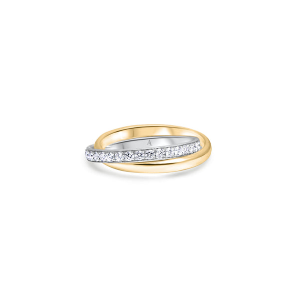 The Infinite Double Color Constellation - White Gold et Yellow Gold 18k