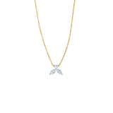 Collier The Little Bee XS - or jaune 18k