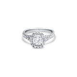 Miss Congeniality - 1.00 carat - or blanc 18k