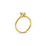 The V-Shape L 0.50 carats - Yellow Gold 18k