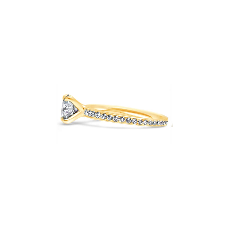 The Fancy Little Dove 1.00 carats - Yellow Gold 18k