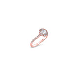 The Funkee Girl 0.30 carats - Red Gold 18k