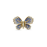The Butterfly Girl Ring - or jaune 18k