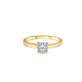 The V-Shape L 0.50 carats - Yellow Gold 18k